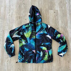 Womens New Balance Windbreaker Zipper Jacket - L